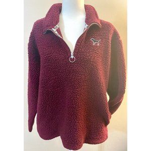 Quarter Zip Sherpa from Pink